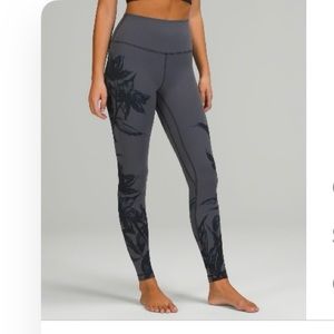 Lululemon Align Pant size 6 Color botanical Bloom